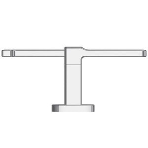 Pfister Polished Chrome Deckard Towel Ring BRB-DA1C