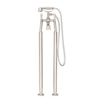 Pfister Brushed Nickel Traditional Free Standing Tub Filler LG6-1TFK