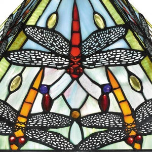 Quoizel TF16144MBK Tiffany Table lamp tiffany 2 lights matte black Table Lamp