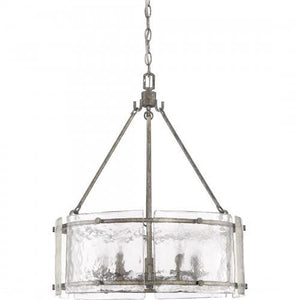 Quoizel FTS2821MM Fortress Pendant mottled silver Pendant