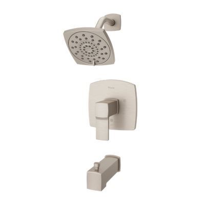 Pfister Brushed Nickel Deckard 1-handle Tub & Shower, Trim Only LG89-8DAK