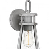 Quoizel BAB8406ABA Barber Outdoor wall 1 light antique brushed alu Outdoor Lantern