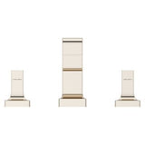 Verve 2-Handle Deck Mounted Roman Tub Trim without Handles in Polished Nickel