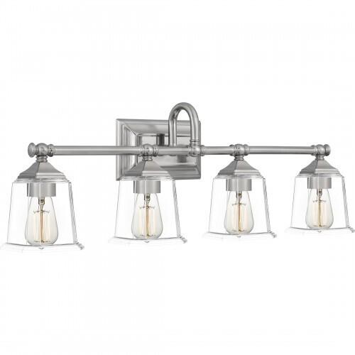 Quoizel NLC8604BN Nicholas Bath 4 light brushed nickel Bath Light