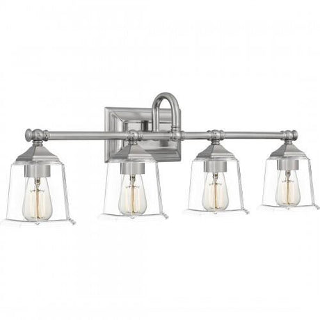 Quoizel NLC8604BN Nicholas Bath 4 light brushed nickel Bath Light