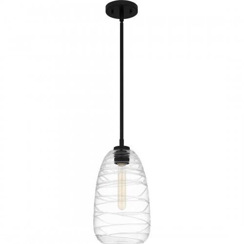 Quoizel QPP6165MBK Quoizel Piccolo Pendant Mini pendant 1 light matte black Mini Pendant