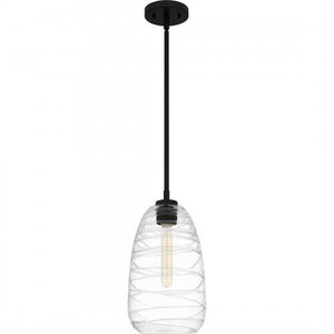 Quoizel QPP6165MBK Quoizel Piccolo Pendant Mini pendant 1 light matte black Mini Pendant