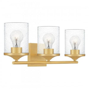 Quoizel ABR8621AB Abner Bath 3 light aged brass Bath