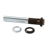 Push and Seal All Metal Drain in Matte Black