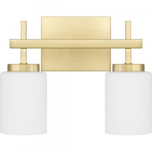 Quoizel WLB8613Y Wilburn Bath 2 light led satin brass Bath Light
