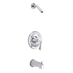Gerber D510022LSBNTC Brushed Nickel Antioch Tub & Shower Trim Kit, Without Showerhead