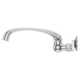 Pfirst Series 2-Handle Wallmount Kitchen Faucet in Polished Chrome