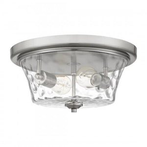 Quoizel ACA1614BN Acacia Flushmount 2 lights brushed nickel Flush Mount