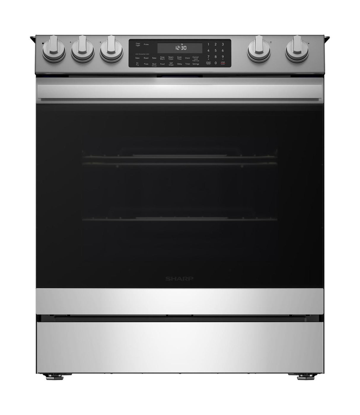 Sharp SSR3065JS 6.3 CF / 30" Electric Slide-In Range, Convection, AirFry