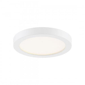 Quoizel OST1708W Outskirts Flush mount 7.5"d white Flush Mount