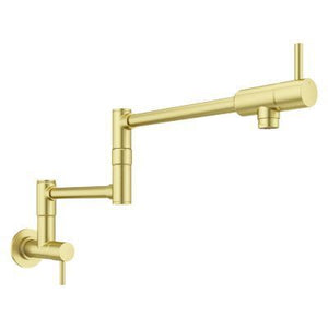 Pfister Brushed Gold 2-handle Pot Filler Faucet GT533-PFBG