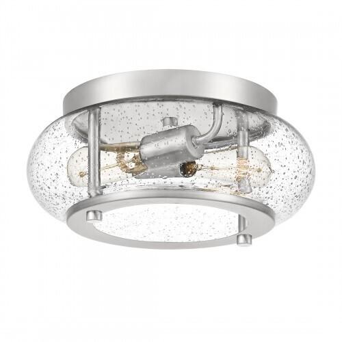 Quoizel TRG1612BN Trilogy Flush mount 2 light brushed nickel Flush Mount