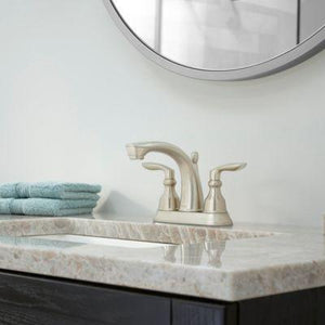 Pfister Brushed Nickel Avalon Centerset Bath Faucet LG48-CB1K