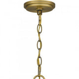 Quoizel QCH5577AB Quoizel Chandelier Chandelier 6 lights aged brass Chandelier