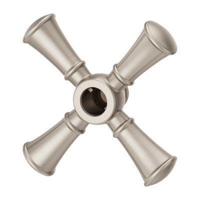Pfister Brushed Nickel Tisbury Optional Cross Handle - Tub Shower HHL-089TBK