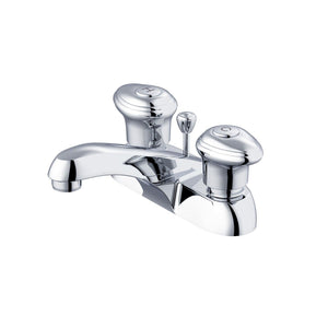 Gerber G0053120 Chrome Hardwater Two Handle Centerset Lavatory Faucet W/ MET...