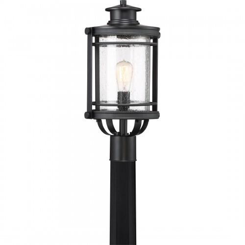 Quoizel BKR9010K Booker Outdoor post mystic black Outdoor Lantern