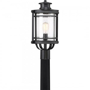 Quoizel BKR9010K Booker Outdoor post mystic black Outdoor Lantern