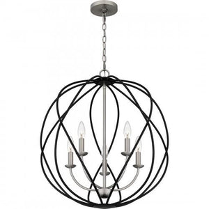Quoizel BYN2824AN Bryn Pendant 5 lights antique nickel Pendant