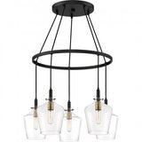 Quoizel JUN5005EK June Chandelier 5 light earth black Chandelier