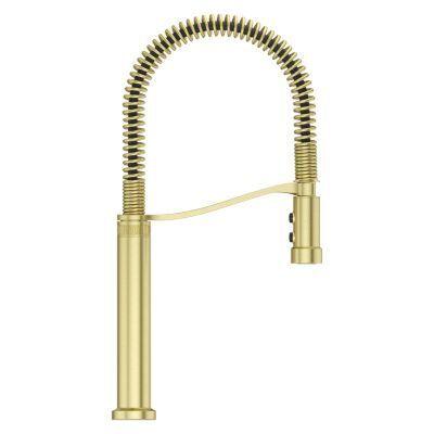 Pfister Brushed Gold Culinary Kitchen Faucet GT529-BRUBG