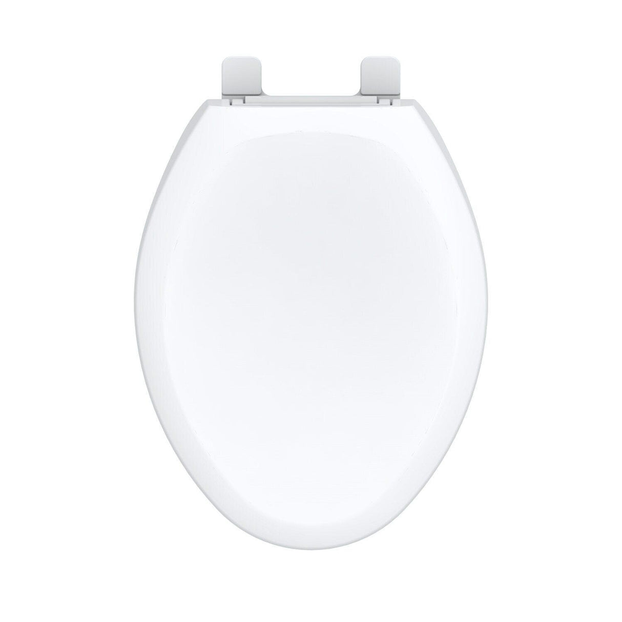 Gerber G0099216 White Adjustable Standard Elongated Toilet Seat With Cover