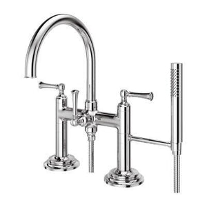 Pfister Polished Chrome Tisbury Deck Mounted Tub Filler LG6-2TBC