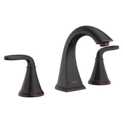 Pfister Tuscan Bronze 2-handle 8" Widespread Bathroom Faucet LG49-WF0Y