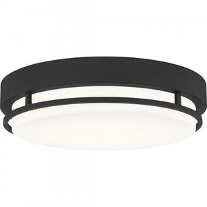 Quoizel HAL1614EK Hale Flush mount led light earth black Flush Mount