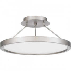 Quoizel OST1815BN Outskirts Semi flush led light brushed nickel Semi-Flush Mount