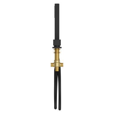Pfister Matte Black Roman Tub Handshower With Diverter LG16-VRVB