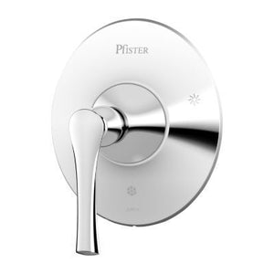 Rhen 1-Handle Tub & Shower Valve Only Trim in Polished Chrome