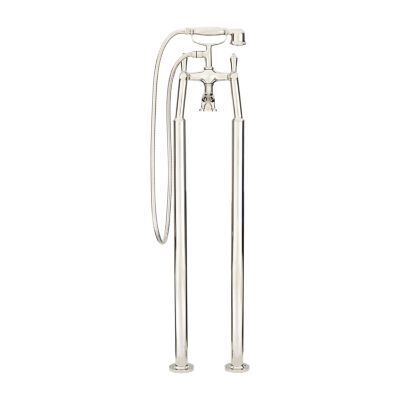 Pfister Polished Nickel Traditional Free Standing Tub Filler LG6-1TFD