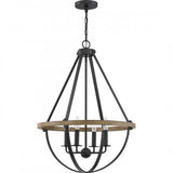 Quoizel BRL2823EK Bartlett Pendant 4 light earth black Pendant