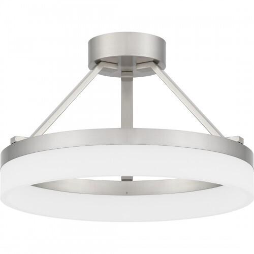 Quoizel PCOH1716BN Cohen Semi flush mount led light brushed nicke Semi-Flush Mount