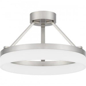 Quoizel PCOH1716BN Cohen Semi flush mount led light brushed nicke Semi-Flush Mount