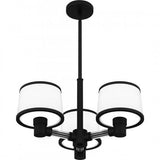 Quoizel KYL2822MBK Kylen Chandelier 3 lights matte black Pendant