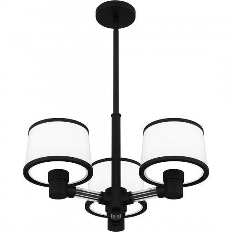 Quoizel KYL2822MBK Kylen Chandelier 3 lights matte black Pendant