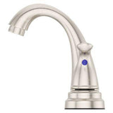 Pfirst Series 2-Handle 4" Centerset Bathroom Faucet in Brushed Nickel