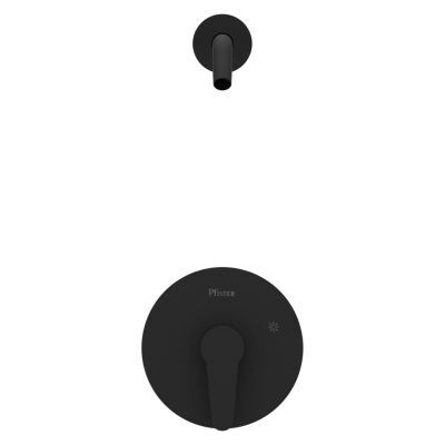 Pfister Matte Black 1-handle Shower Only Trim R89-060B