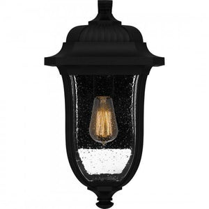 Quoizel MUL8409MBK Mulberry Outdoor wall 1 light matte black Outdoor Lantern