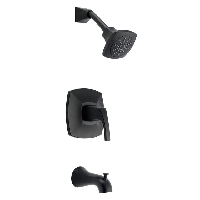 Gerber D502018BBTC Brushed Bronze Vaughn Tub & Shower Trim Kit, 2.0GPM