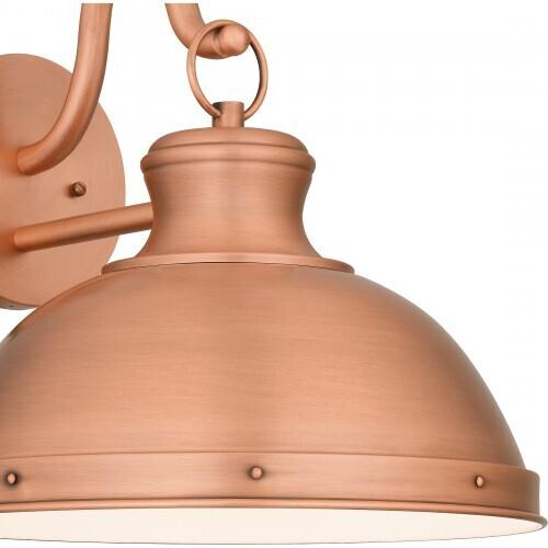 Quoizel JAM8414AC Jameson Outdoor wall 1 light aged copper Outdoor Lantern