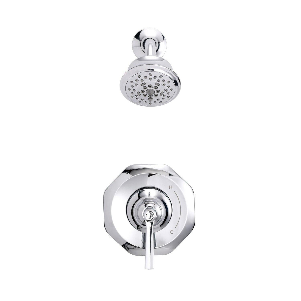 Gerber D501528BNTC Brushed Nickel Draper Shower-only Trim Kit, 1.75GPM