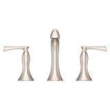 Rhen Widespread Lavatory Faucet in Brushed Nickel